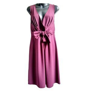 Ann Taylor Burgundy Dress